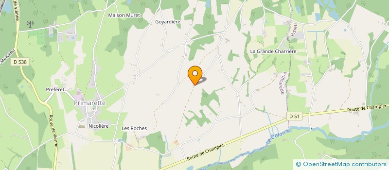 localisation de l'entreprise MADAME MARIA GUERREIRO  PRIMARETTE