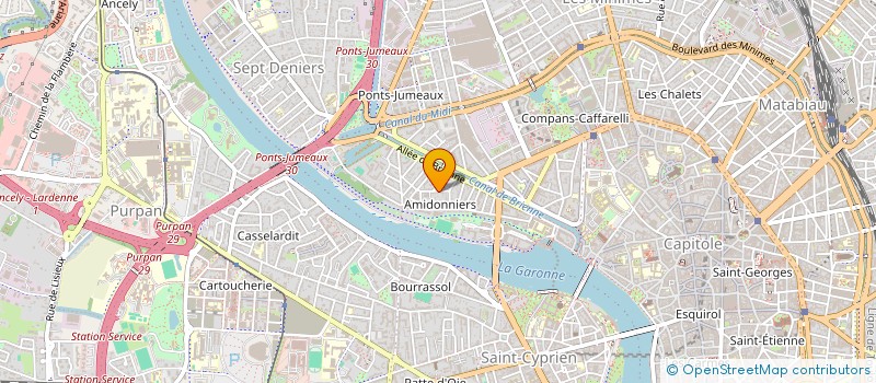 localisation de l'entreprise MADAME MARIA GUERRERO GONZALEZ  TOULOUSE