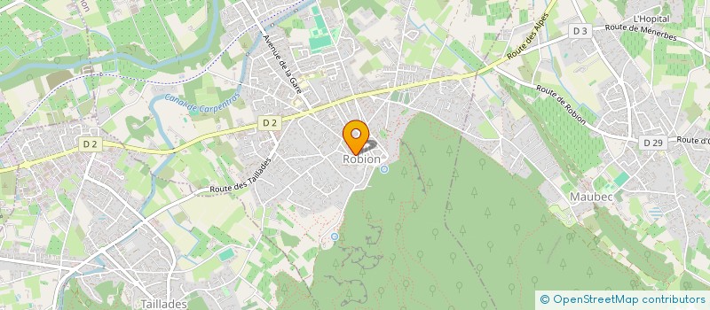 localisation de l'entreprise MADAME MARIA GUILBERT à ROBION