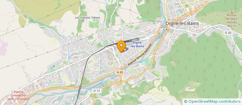 localisation de l'entreprise MADAME MARIA GUILLEN  DIGNE-LES-BAINS