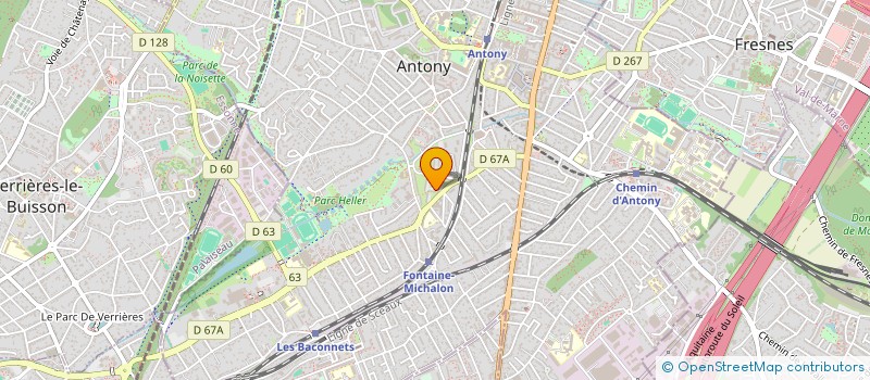 localisation de l'entreprise MADAME MARIA GUILLEN ESPADAS à ANTONY