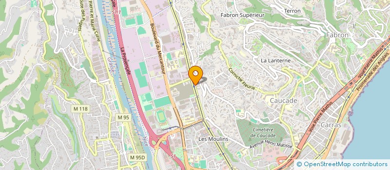 localisation de l'entreprise MADAME MARIA GUTAN  NICE