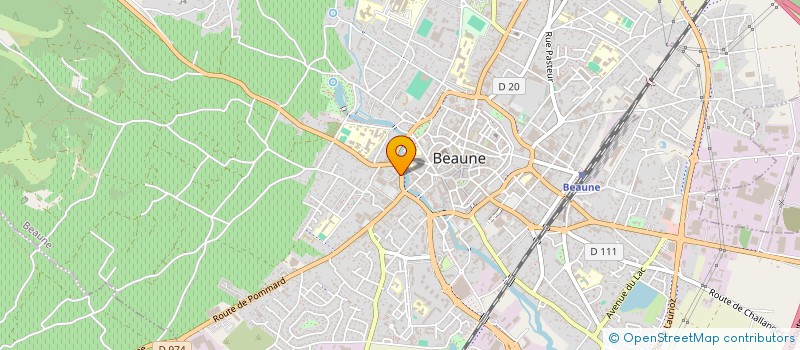 localisation de l'entreprise MADAME MARIA GUTIERREZ POZOS à BEAUNE
