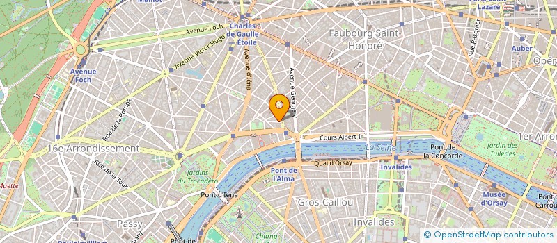 localisation de l'entreprise MADAME MARIA GUZANOVA  PARIS