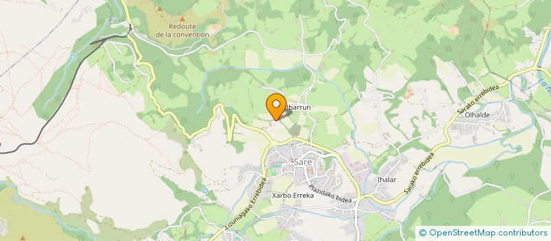 localisation de l'entreprise MADAME MARIA HACALA  SARE