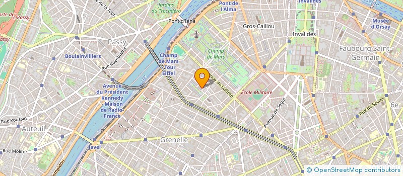 localisation de l'entreprise MADAME MARIA HAGE  PARIS