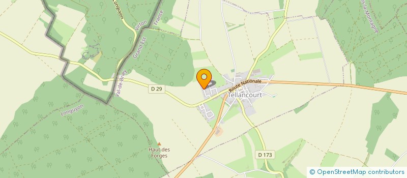 localisation de l'entreprise MADAME MARIA HELENA DE BRITO GONCALVES  TELLANCOURT