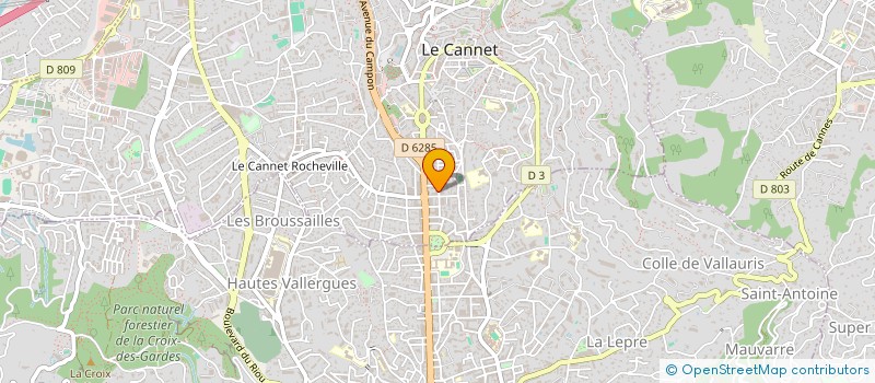 localisation de l'entreprise MADAME MARIA HELENA MENDES DE SOUSA à LE CANNET