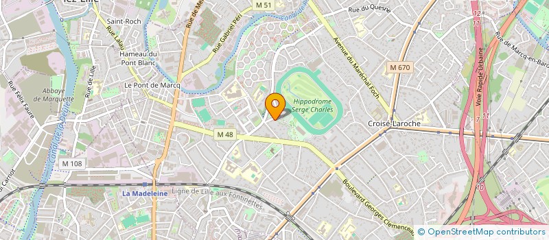 localisation de l'entreprise MADAME MARIA HERNANDEZ à MARCQ-EN-BARŒUL