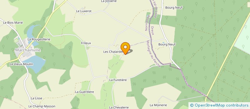 localisation de l'entreprise MADAME MARIA HERSENT à LONGNY LES VILLAGES