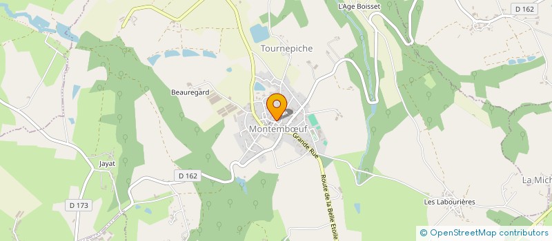 localisation de l'entreprise MADAME MARIA HOVENS  MONTEMBUF