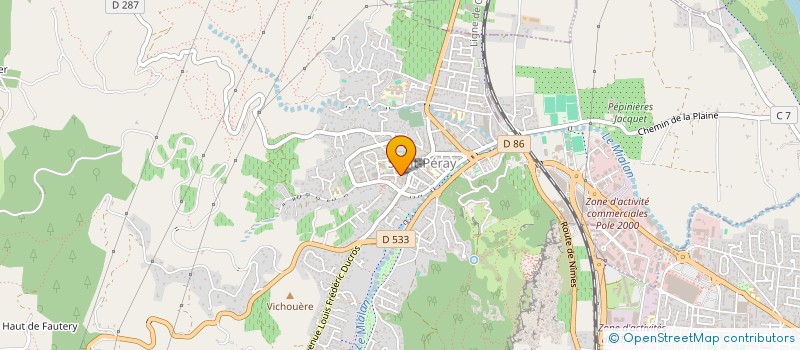 localisation de l'entreprise MADAME MARIA HREZDAC  SAINT-PERAY