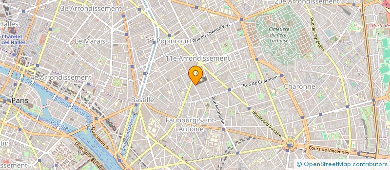 localisation de l'entreprise MADAME MARIA IDA IACONO  PARIS