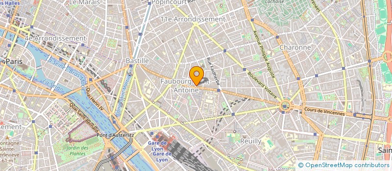 localisation de l'entreprise MADAME MARIA INES RODRIGUEZ FERNANDEZ  PARIS