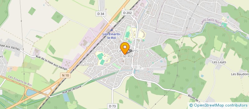 localisation de l'entreprise MADAME MARIA-IRENE CERQUEIRA GOMES  LES ESSARTS-LE-ROI