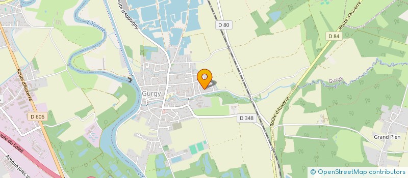 localisation de l'entreprise MADAME MARIA ISABEL BERLANAS  GURGY