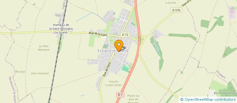 localisation de l'entreprise MADAME MARIA ISABEL FERNANDES à ESSIGNY-LE-GRAND