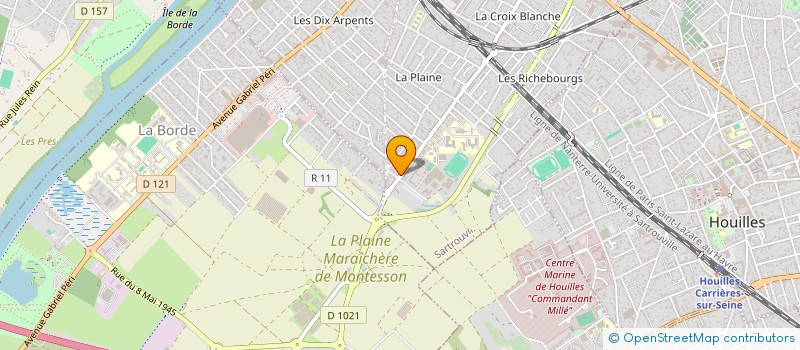 localisation de l'entreprise MADAME MARIA ISABEL PEIXOTO à SARTROUVILLE