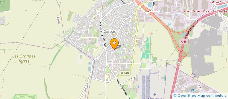 localisation de l'entreprise MADAME MARIA ISABEL ZAPATA GARCIA à CORBAS