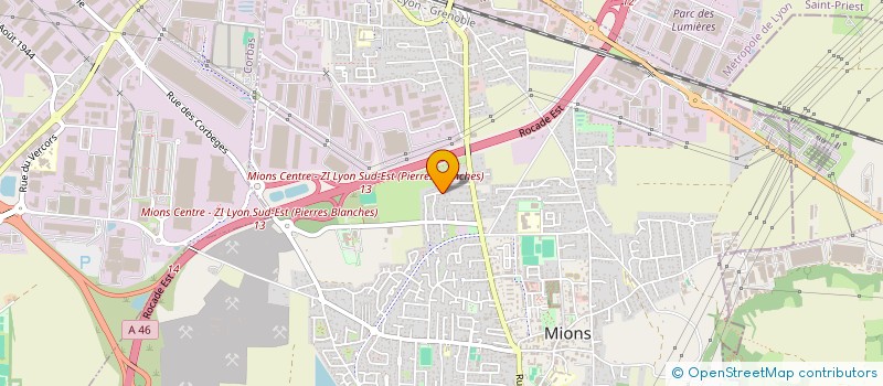 localisation de l'entreprise MADAME MARIA-ISABELLE RIBEIRO-RICCI  MIONS