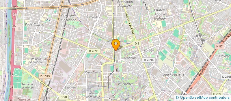 localisation de l'entreprise MADAME MARIA-IZABELA BOGDAN  GRENOBLE