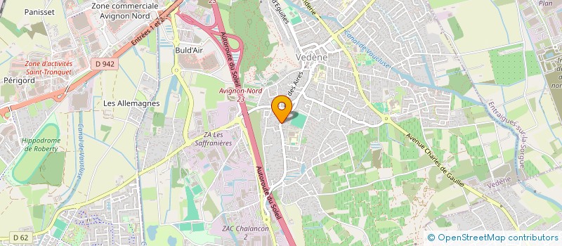 localisation de l'entreprise MADAME MARIA JAQUERO  SORGUES