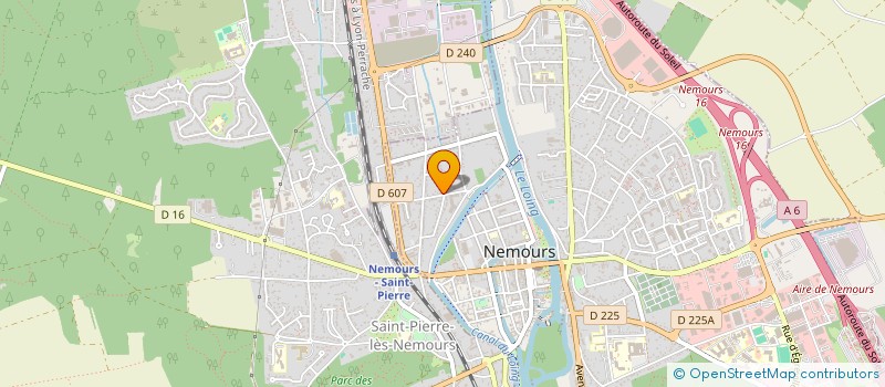 localisation de l'entreprise MADAME MARIA JESUS MARTINEZ  NEMOURS