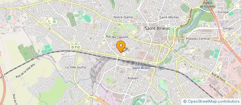 localisation de l'entreprise MADAME MARIA JIDOUARD à SAINT-BRIEUC