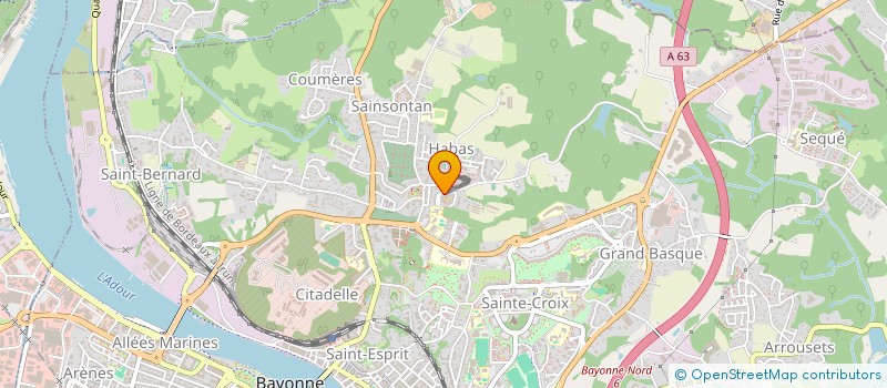 localisation de l'entreprise MADAME MARIA JIMENEZ à BAYONNE
