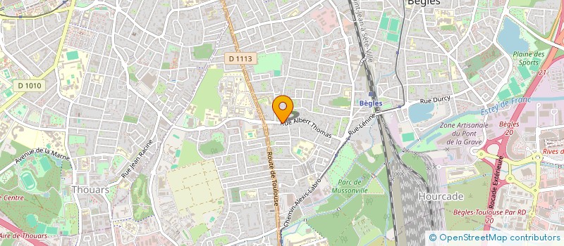 localisation de l'entreprise MADAME MARIA JIMENEZ RAMIREZ  TALENCE