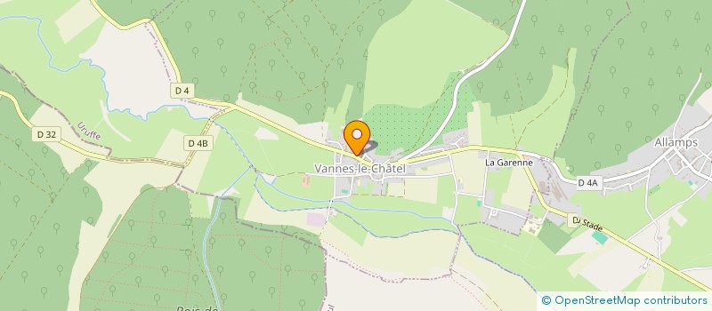 localisation de l'entreprise MADAME MARIA JOSE LOPEZ ORELLANA à VANNES-LE-CHATEL