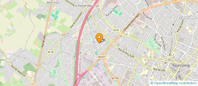 localisation de l'entreprise MADAME MARIA-JOSE MARQUES DE OLIVEIRA  TOURCOING