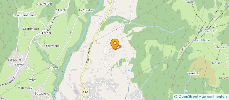 localisation de l'entreprise MADAME MARIA JOSE ROBLES ALEMAN  VIUZ-EN-SALLAZ