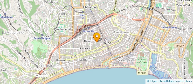 localisation de l'entreprise MADAME MARIA JOSE SEMEDO PEREIRA à NICE