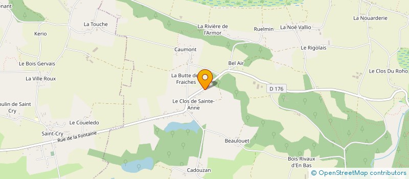 localisation de l'entreprise MADAME MARIA-JOSE SOARES ANDREA DE OLIVEIRA TANQUEIRO  SAINT-DOLAY