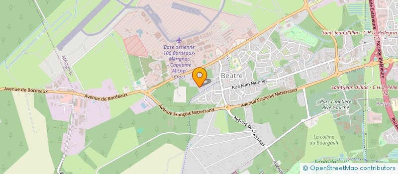 localisation de l'entreprise MADAME MARIA JULIA COELHO  MERIGNAC