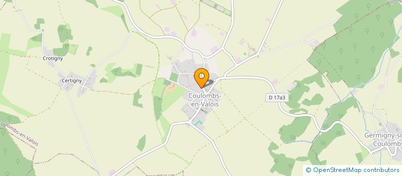 localisation de l'entreprise MADAME MARIA KANOR à COULOMBS-EN-VALOIS