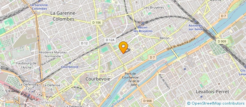 localisation de l'entreprise MADAME MARIA KHOSHNOUD à COURBEVOIE