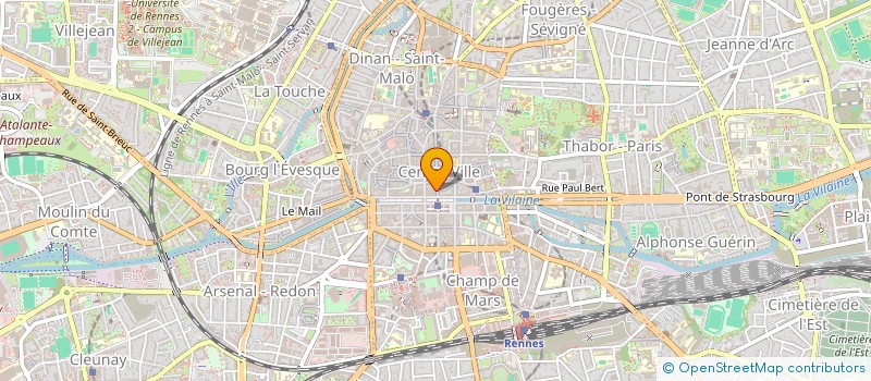localisation de l'entreprise MADAME MARIA KOCIOLEK  RENNES