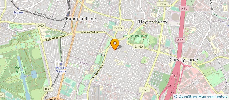 localisation de l'entreprise MADAME MARIA KOGUT  L'HAY-LES-ROSES