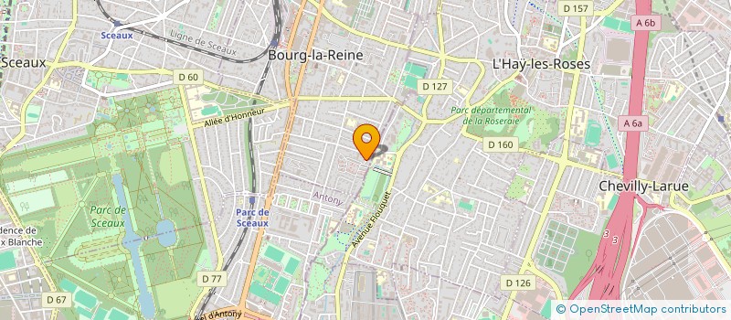 localisation de l'entreprise MADAME MARIA KWIATKOWSKA à BOURG-LA-REINE