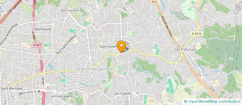 localisation de l'entreprise MADAME MARIA LA PERNA à MARSEILLE