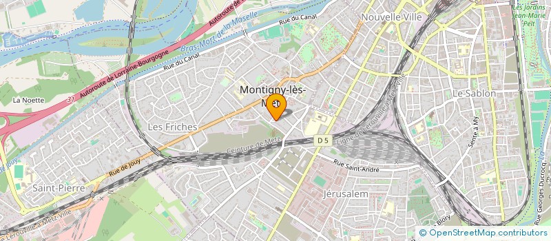 localisation de l'entreprise MADAME MARIA LABRADO à MONTIGNY-LES-METZ