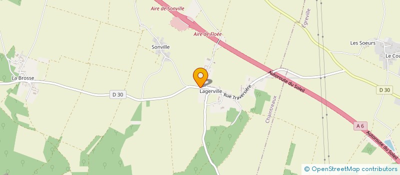 localisation de l'entreprise MADAME MARIA LAGINHAS  CHAINTREAUX