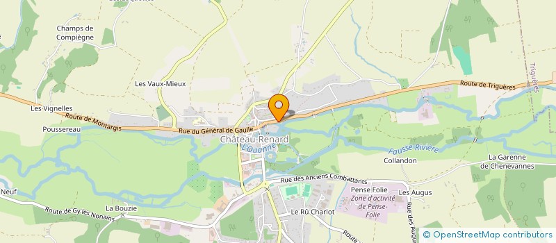 localisation de l'entreprise MADAME MARIA LAGO RODRIGUEZ à CHATEAU-RENARD