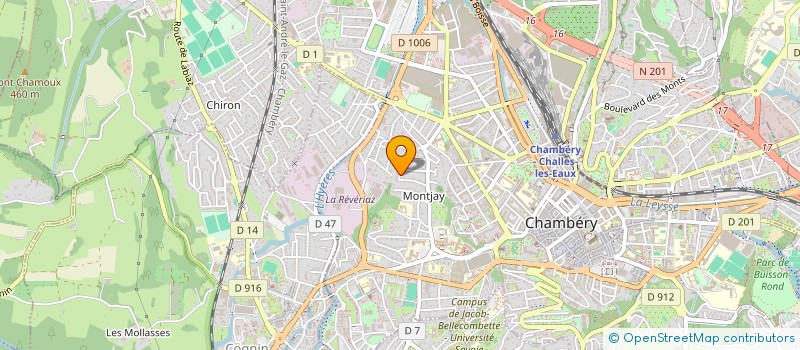 localisation de l'entreprise MADAME MARIA LANDGRAF à CHAMBERY