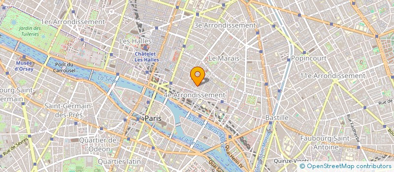 localisation de l'entreprise MADAME MARIA LANGAND  PARIS