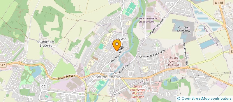 localisation de l'entreprise MADAME MARIA-LARISA TRUSCA  PONT-DE-CHERUY