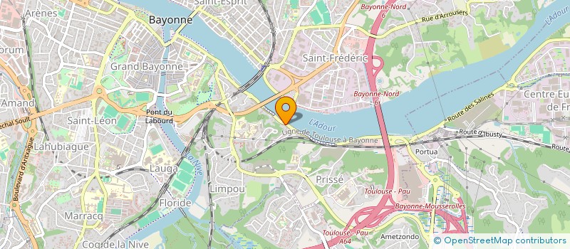 localisation de l'entreprise MADAME MARIA LASSO  BAYONNE