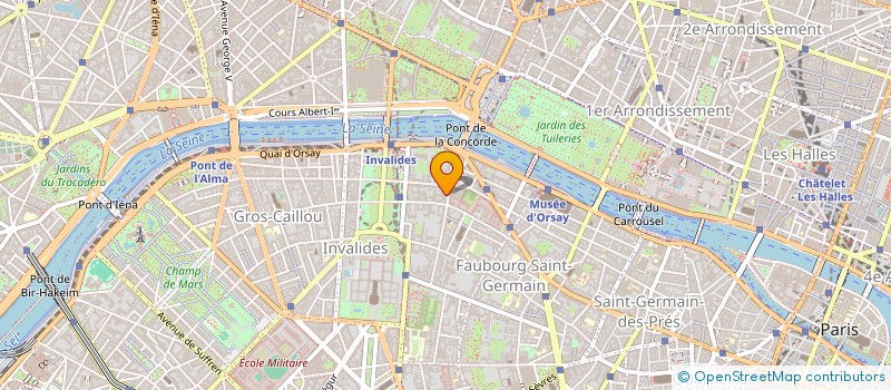 localisation de l'entreprise MADAME MARIA LAURA CAVALIERE  PARIS